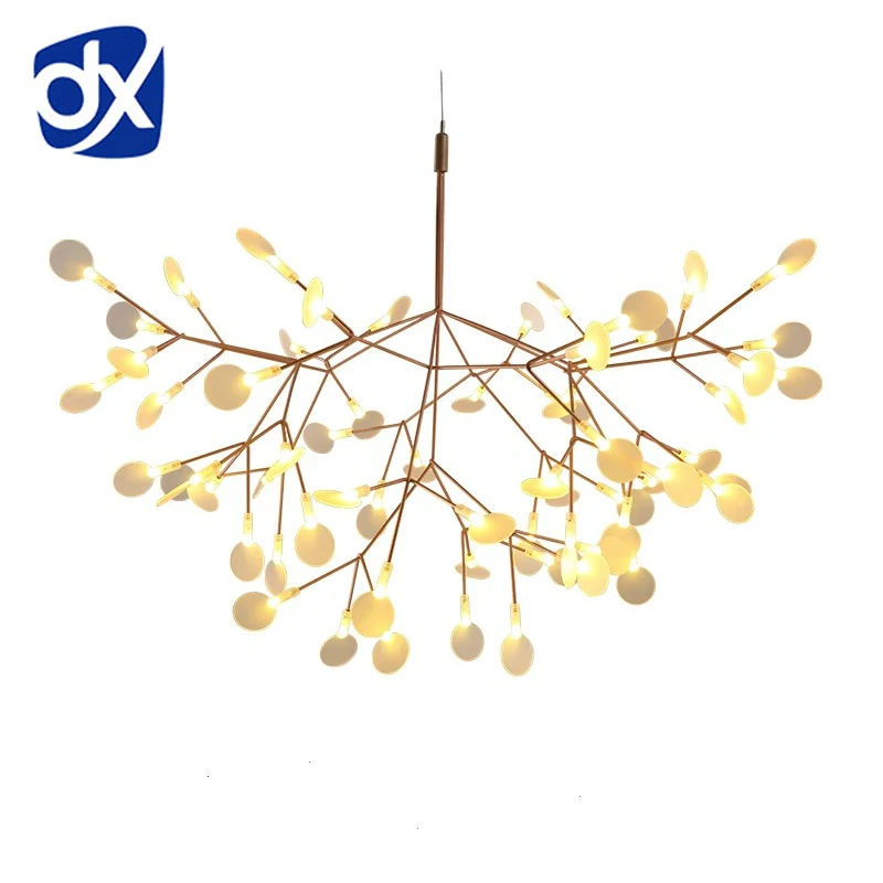 

Creative Art Designer Chandelier Lights Tree Leaf Vintage LED Lamps Fixtures By Bertjan Pot Suspension Lamp Home Lighting