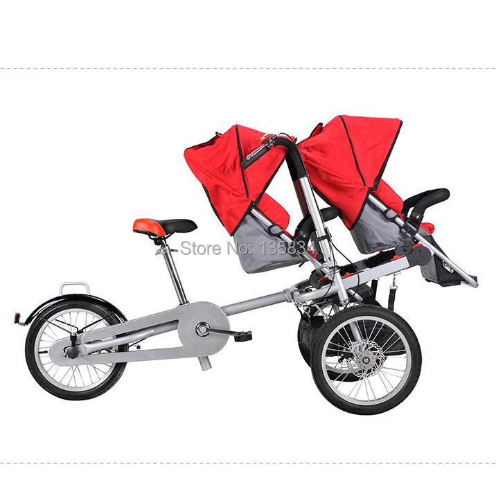 double baby bike