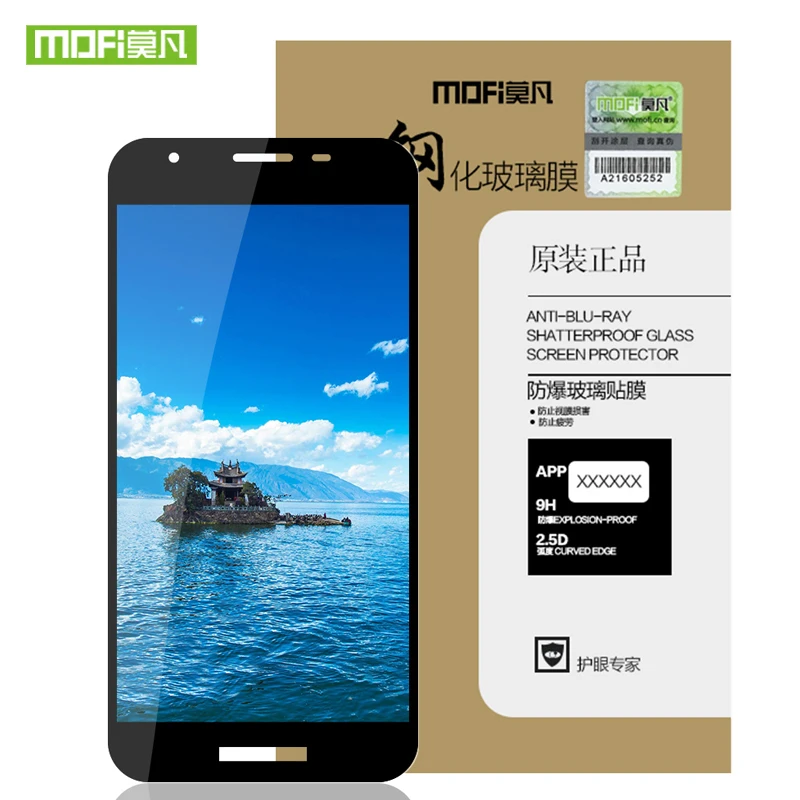 

Mofi Tempered Glass Screen Protector Film For Samsung Galaxy A2 Core Toughened color Protective film For Samsung Galaxy A2 Core