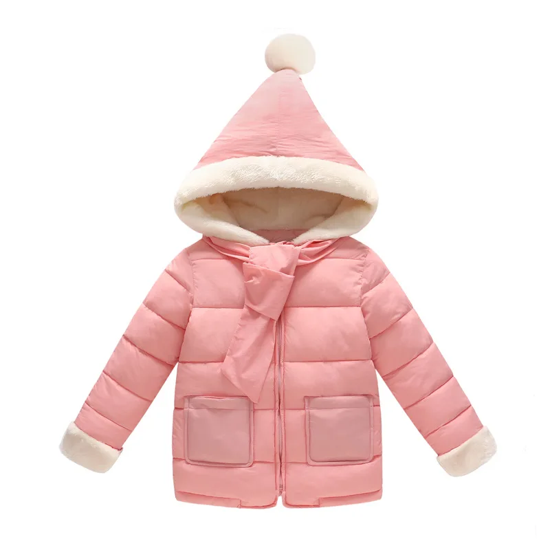 

Children's Outerwear Boy and Girl Winter Warm Hooded Coat 2017 Baby Girls Hooded Jackets Spring Autumn Children Clothing 1-7Y