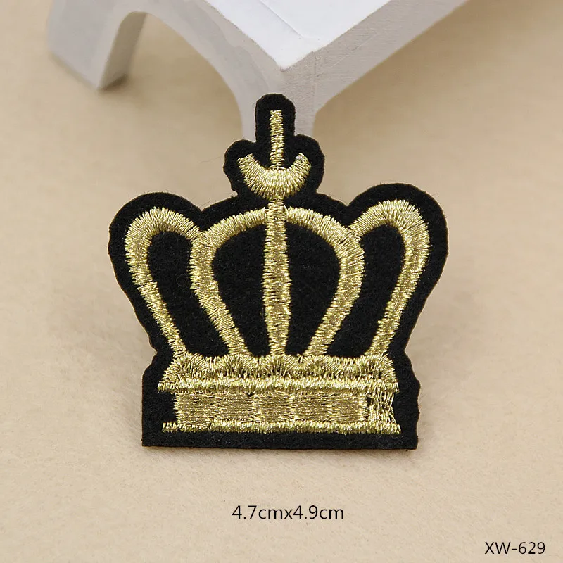 Орел в воздухе алмазная корона звезда ВОЕННАЯ Армия Вышивка Патчи для одежды Железный на одежду Аппликации значок полоса стикер