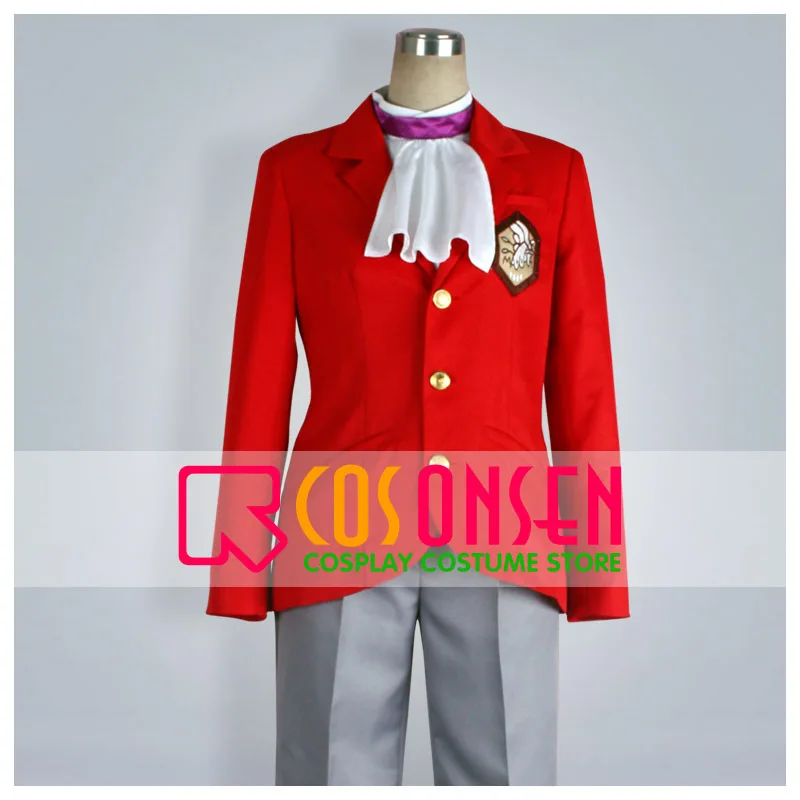 

COSPLAYONSEN The World God Only Knows Keima Katsuragi Cosplay Costume Maijima Academy Uniform All Size