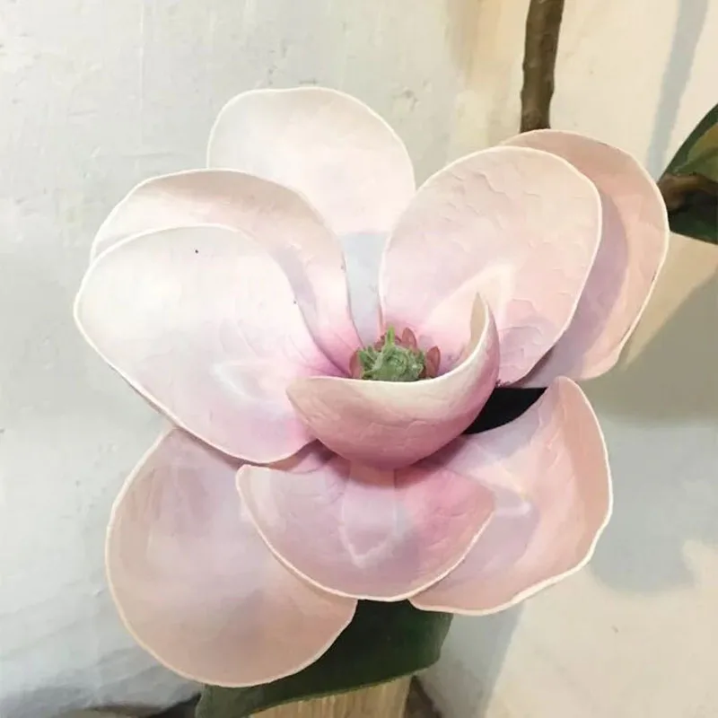 

PU simulation single magnolia branch fake magnolia flower for home decor wedding hotel decoration display Kapok branch