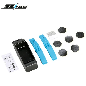 

Sahoo 213090 Cycling Bicycle Bike Cycle Puncture Repair Tool Kit Tire Tyre Lever No-Glue Patch Metal Rasp