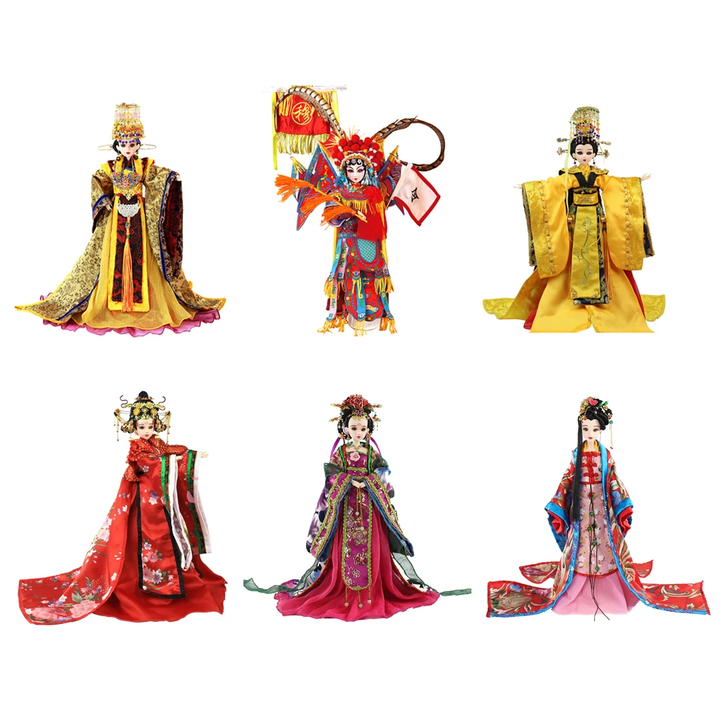 

1/6 Bjd Ethnic Doll Ancient China Outstanding Woman Heroine Character Figure Doll Toy Collectible Gifts for Kids/Children/Adults