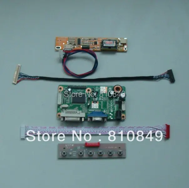 

VGA+DVI LCD controller board work for 14.1inch~15inch lcd display