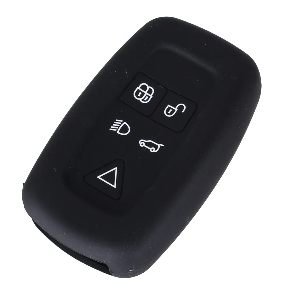 Силиконовый чехол KEYYOU для смарт-пульта дистанционного ключа 5 кнопок для Land Rover Discovery 4 для Range Rover