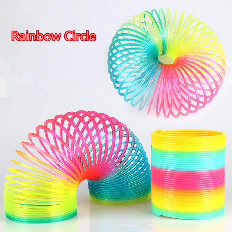 

2018 Rainbow Circle Spring Circle Magic Rainbow Circle 8.7*9 Large Rainbow Circle