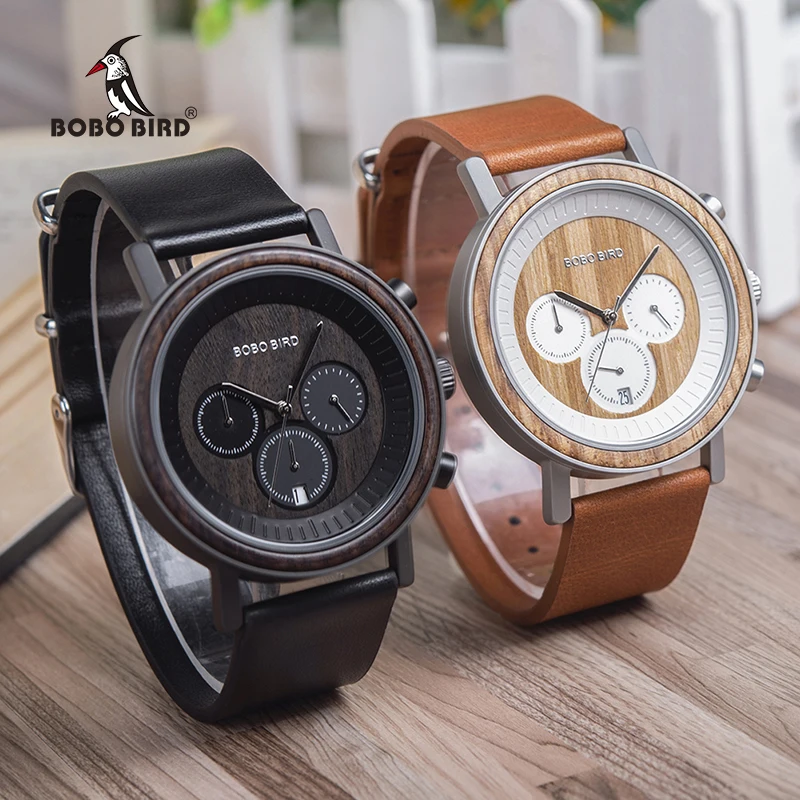 BOBO BIRD luxury Wood Watches Men Leather Strap Quartz Wristwatches Relogio Masculino Wooden Watch Box C-R01 BOBO BIRD luxury Wood Watches Men Leather Strap Quartz Wristwatches Relogio Masculino Wooden Watch Box C-R01