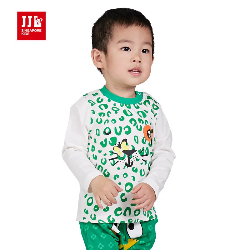 babys boys printing 100 cotton shirts school uniform clothing infant
