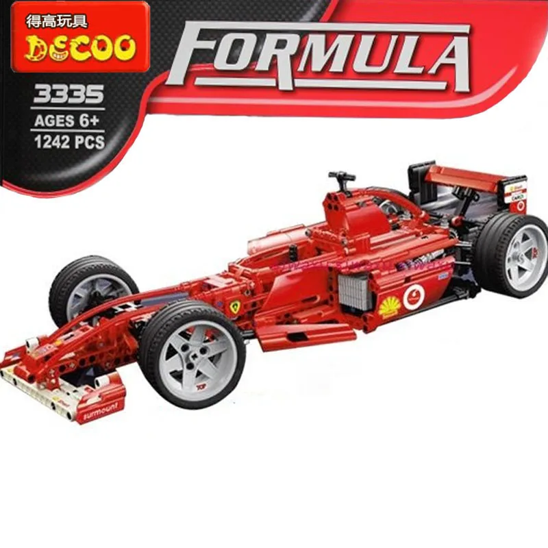 

model building kits compatible with lego city f1 544 3D blocks Educational model & building toys hobbies for children