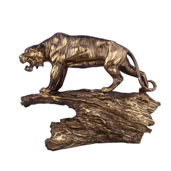 

Perfect Quality High-end Business Gift Tiger Figurine Ornament Home Decoration Accessories Modern Office Adornment