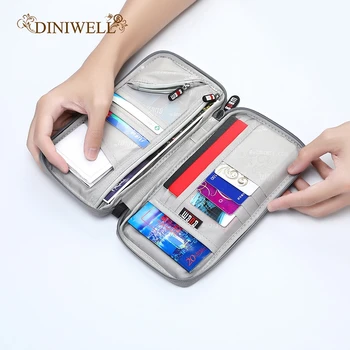 

Travel Wallet Passport Holder Waterproof Document Organizer Case For ID Credit Cards Tickets Storage Bag Travel Accessories