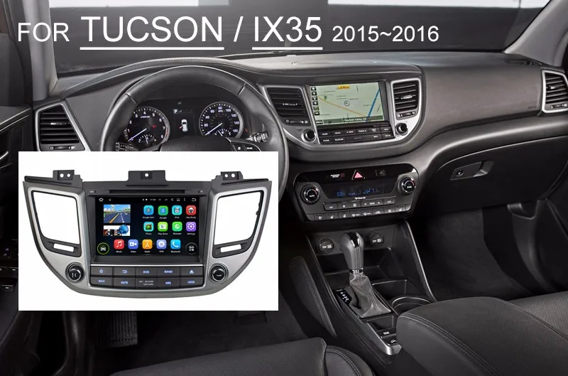 Best Android 9.0 car audio player For Hyundai IX35 2015 octa Core 4GB RAM Car DVD Player GPS Glonass Navi RDS Radio wifi 4G Bluetooth 4
