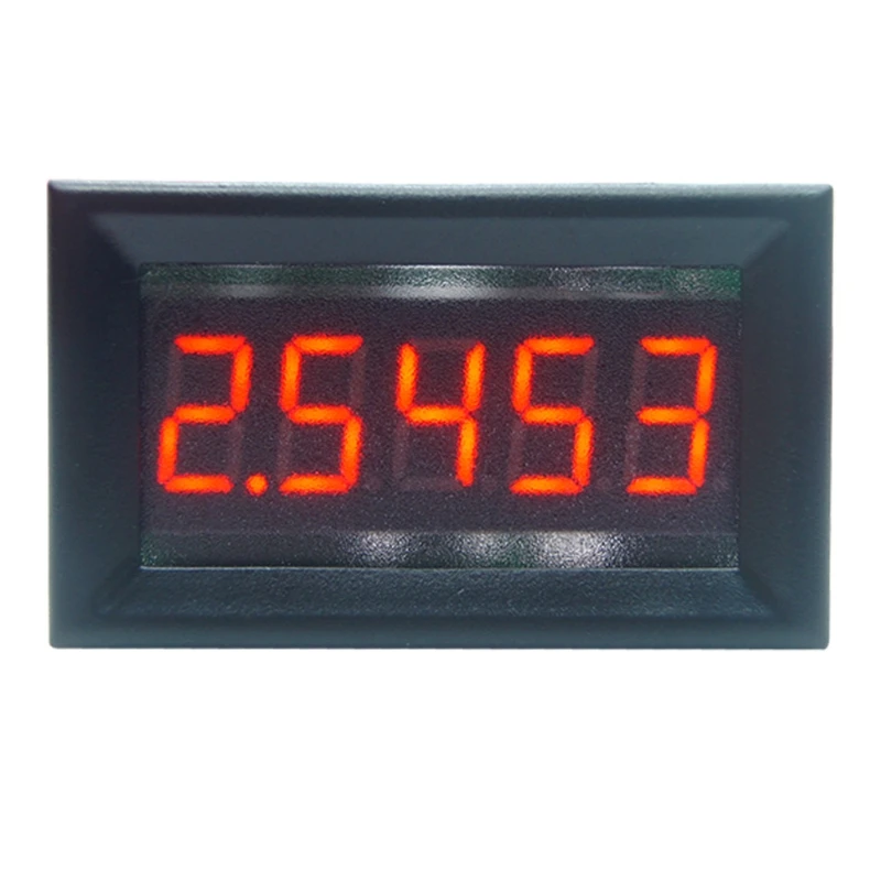 

DC 0-50.000mA(50mA) Digital Ammeter 5-digits bit Current Meter Panel Guage 0.36"