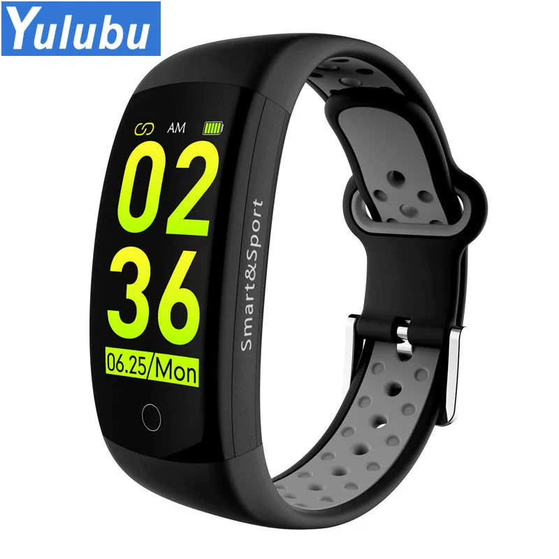 

Original Q6S Smart Bracelet Fitness Tracker Wristband SleepTracker Waterproof IP68 Activity Tracker Smart band for Android IOS