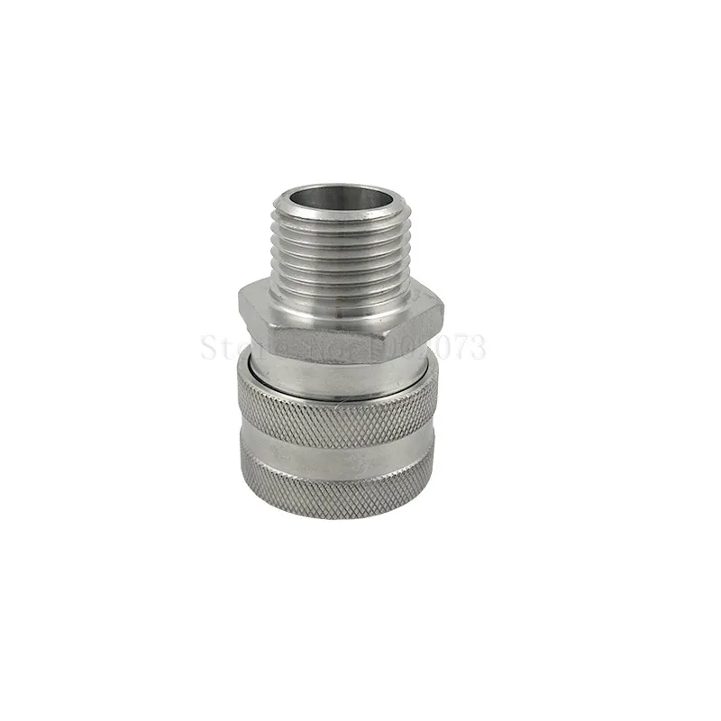 

Homebrew Stainless Female Quick Disconnect with 1/2" Male Thread Draft Beer Equipment Homebrew Hardware Pipe Fittings
