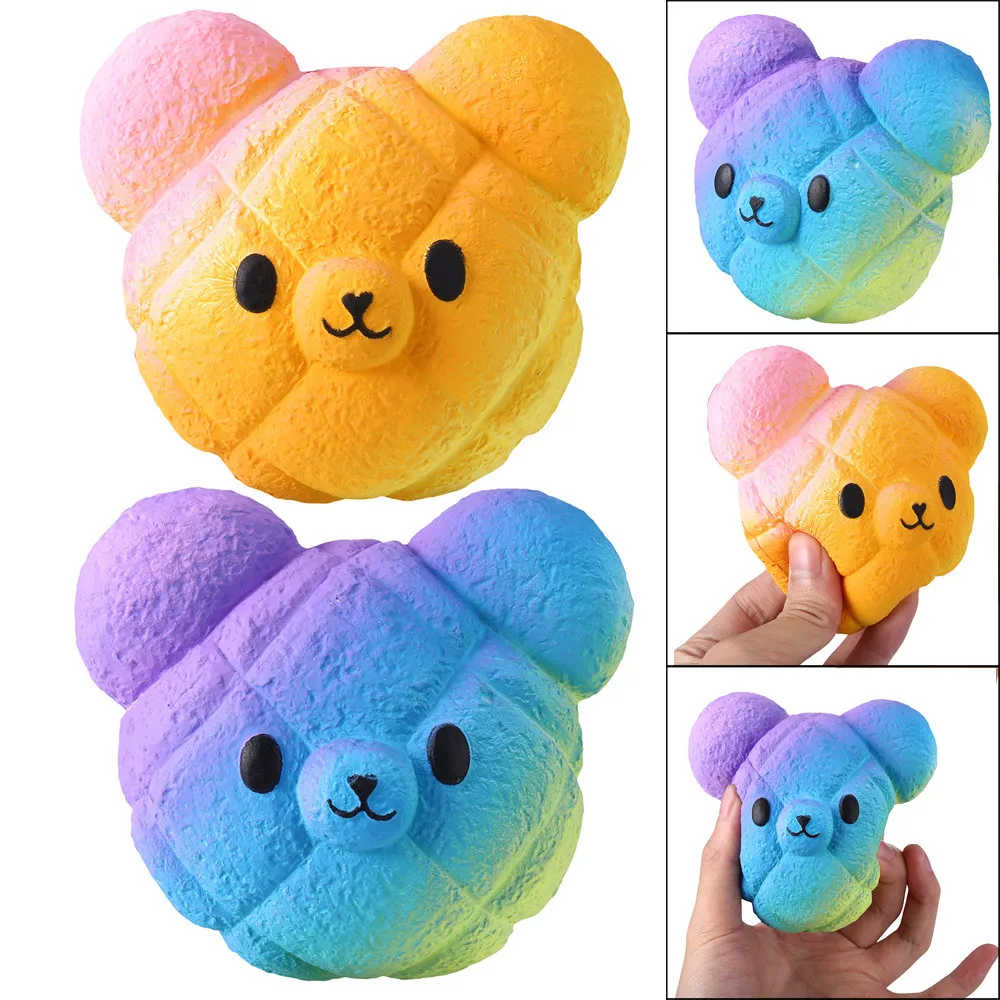 Kawaii мультяшный Галактический медведь skuishi животное медленно Восстанавливающий
