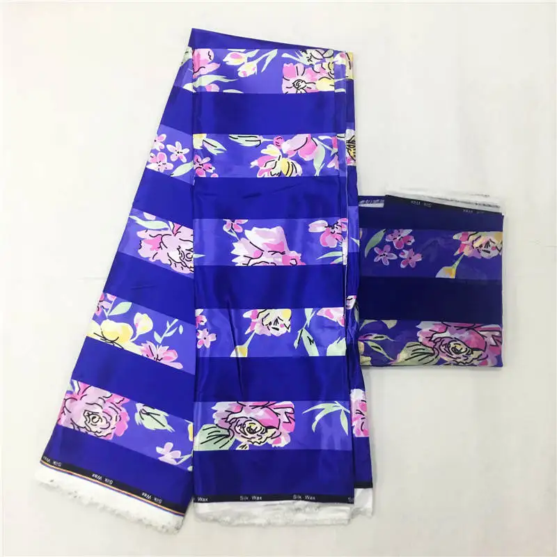 

New Design Hot Selling Imitated Silk Fabric African Print Fabric Nigerian Ankara Fabrics African Wax Prints ! MONF5293