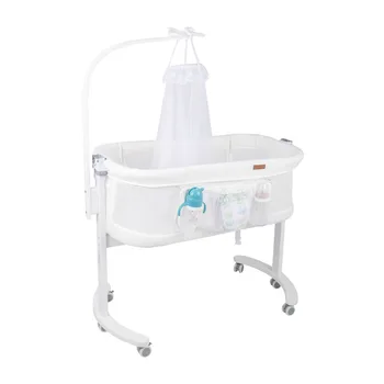 

Newborn crib bedside bed multi-function portable baby bed splicing bed with mosquito net