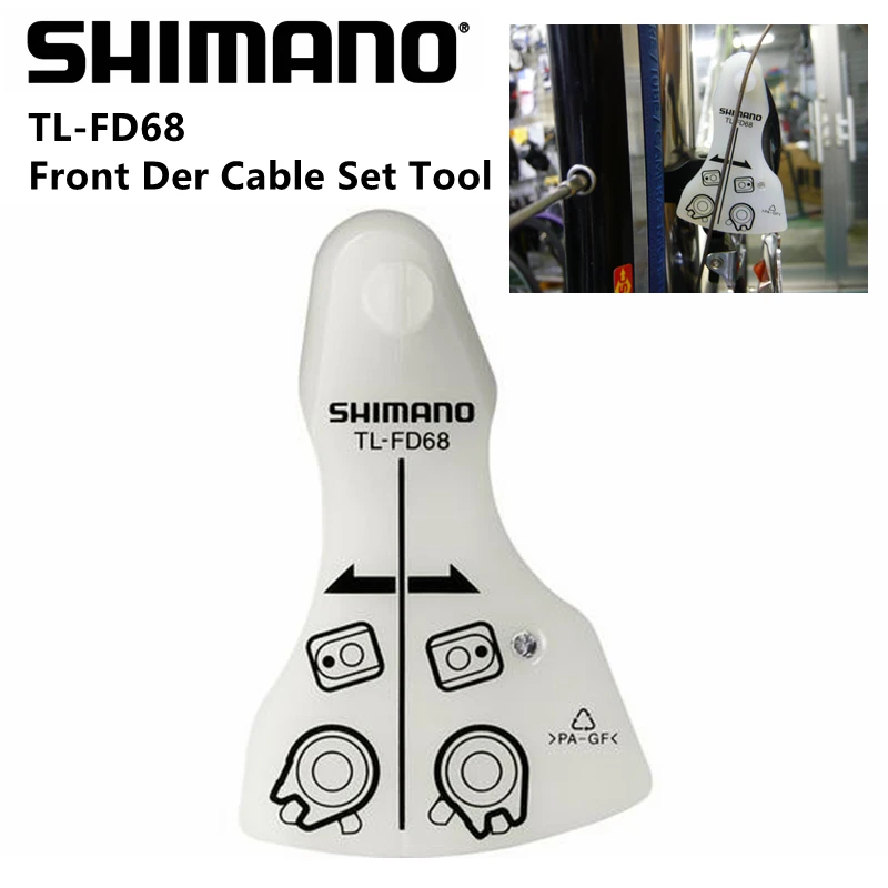 

Shimano TL-FD68 Front Derailleur Cable Set Tool for ROAD FD-9000 / 6800 / 5800 / 4700