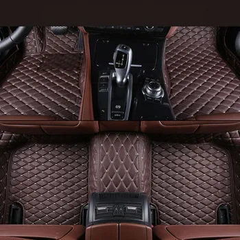 

Auto Floor Mats For BMW F07 GT528 GT535 GT550 2010-2017 Foot Carpets Step Mat High Quality Brand New Embroidery Leather Mats