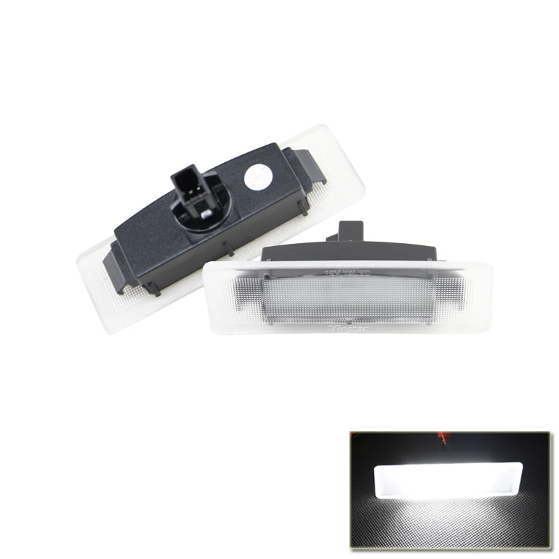 

18-SMD High Quality SMD Led Number License Plate Lights Lamp Bulb Direct Fit For Kia Cadenza Premium Optima Hybrid K2/K3/K5