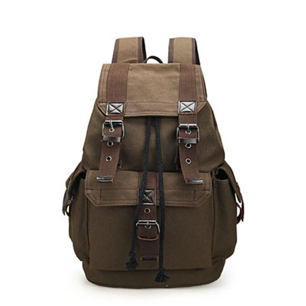 Unisex Travel Backpack Canvas Shoulder Bags School Bag High capacity Backpack 3 Colors For Women Men