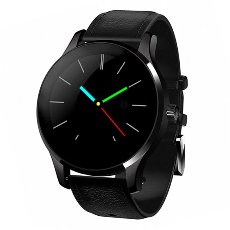 

Smart Watch 1.22 Inch Round Screen Heart Rate Monitor SleeperTracker Bluetooth SmartWatch Professionl Waterproof For IOS Android