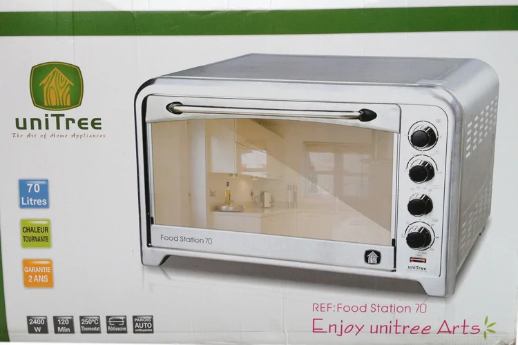Ukoeo unitree oven large capacity 70l household stainless steel ovenin