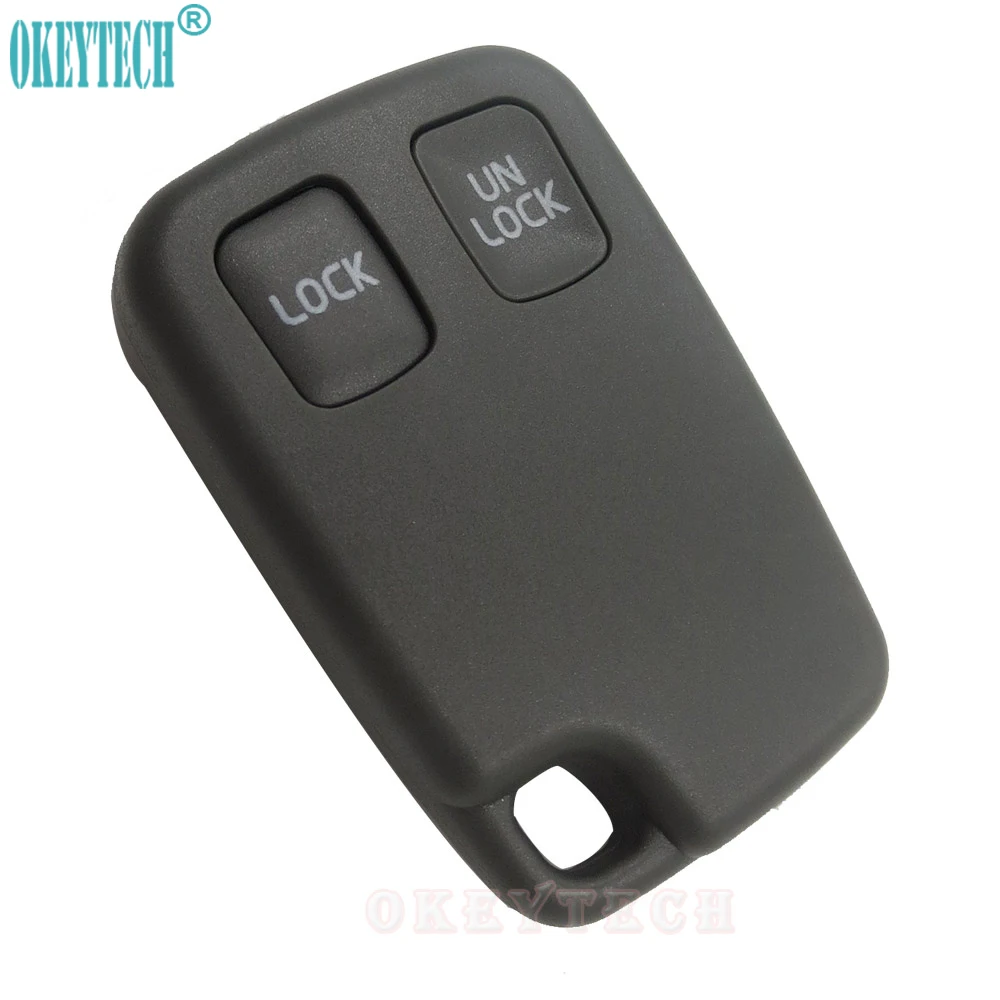 OkeyTech 2 Buttons Replacement Remote Key Fob Case Car Key Shell Case Cover for VOLVO S40 S60 S70 S80 S90 V40 V70 V90 XC70