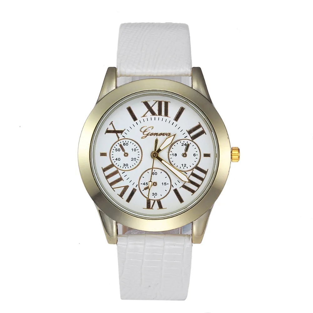Big Clearance Sale Hot Fashion Woman Gold Case Watch Woman Dress Quartz