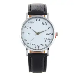 Reloj 2017 relogio masculino Женская мода изображение Дизайн кожаный ремешок аналоговые сплав кварцевые наручные часы челнока 17AUG17