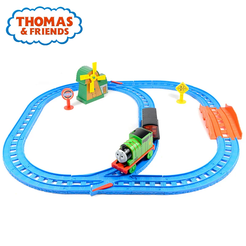 Thomas&Friends Train Toys Electric Series James and Percy Plastic Mini Railway Track Set Funny Accessories Thomas Train Toys