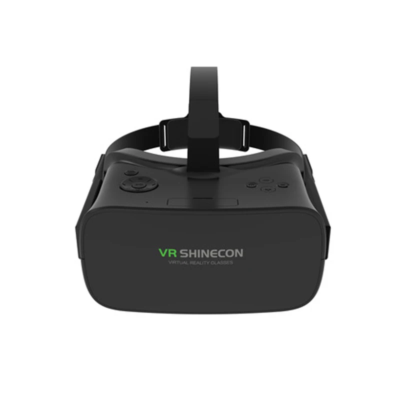 Shinecon 3D очки VR с наушниками виртуальной реальности шлем для фильмов видео игры