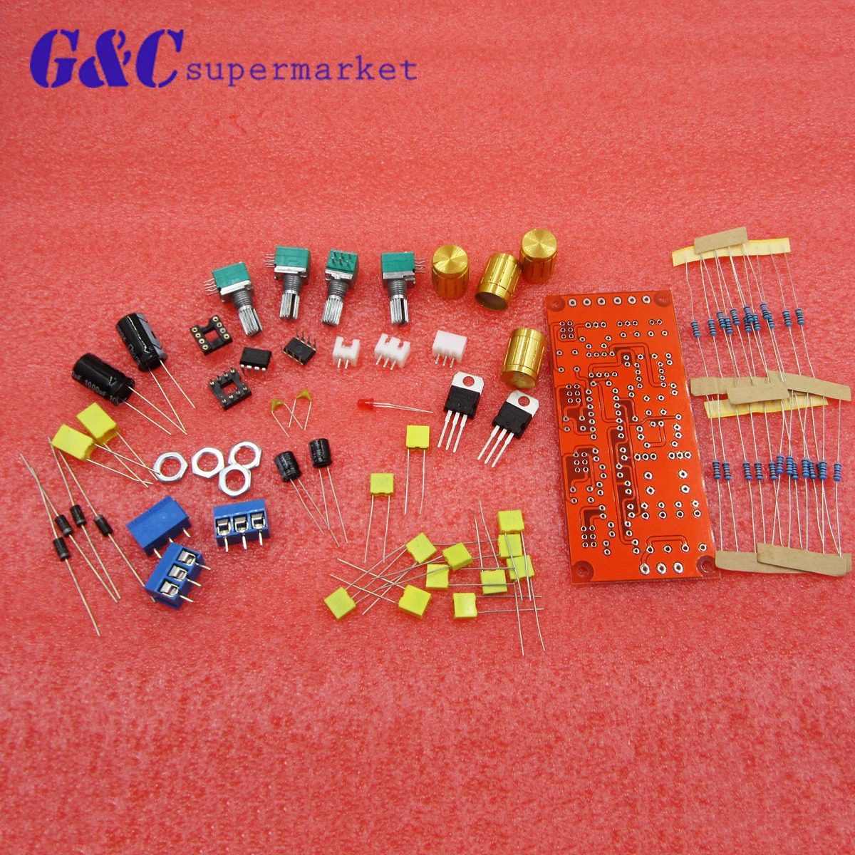 Новый NE5532 AC 12V OP AMP HIFI усилитель предусилитель Регулятор громкости Tone EQ DIY KIT модуль