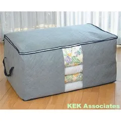 

Bamboo charcoal quilted quilt storage bag 60*42*36cm free shipping