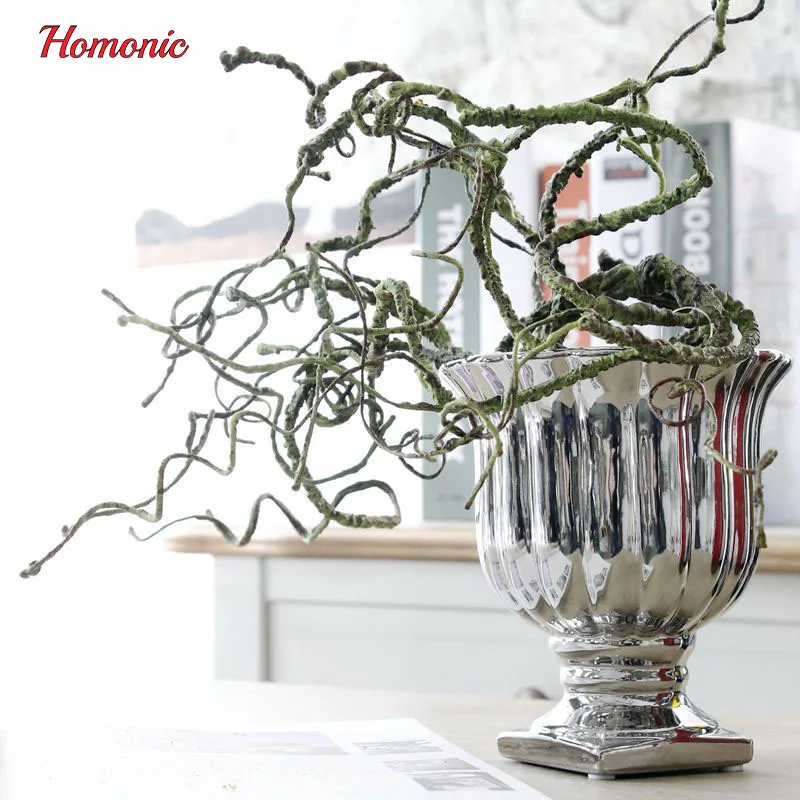 

Cheap 4 Forks rare tree branches bendable bonsai branch Plant Creative artificial flower garden flower tree plant free shipping