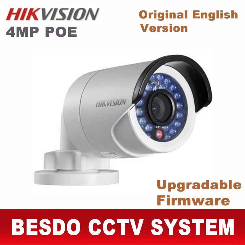 imágenes para Inglés versión Hik $ NUMBER MP IP cámara de la bala impermeable Al Aire Libre para arriba 30 m rango IR WDR con firmware actualizable HD web cam red imágenes para Inglés versión Hik $ NUMBER MP IP cámara de la bala impermeable Al Aire Libre para arriba 30 m rango IR WDR con firmware actualizable HD web cam red