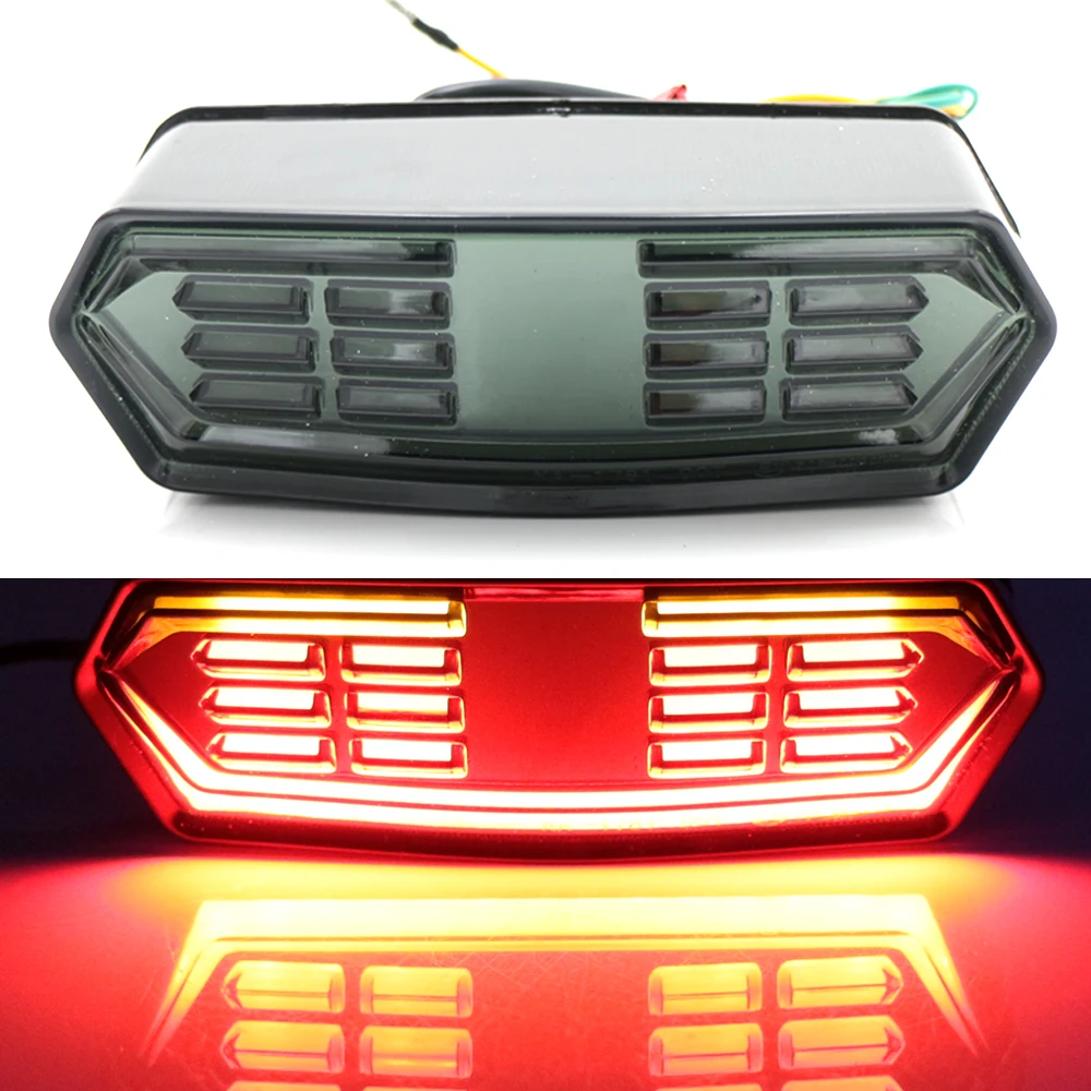 

Motorcycle Signal Brake Stop Tail Light Operation Indicator Integrated Turn Signal For Honda MSX125 CBR650F CTX700 CTX700N