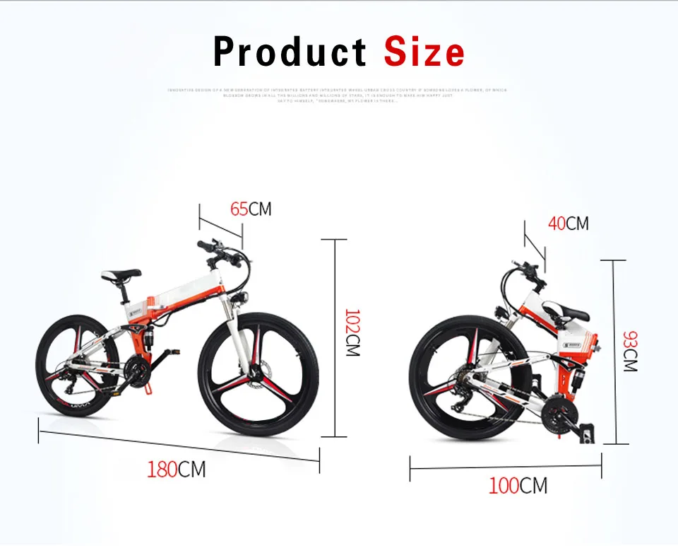 Sale 48V 10.4AH Lithium Battery Electric Bike 21 Speed Electric Bicycle 26 Inch Mountain Bike Road Cycling Bicycle Unisex 0