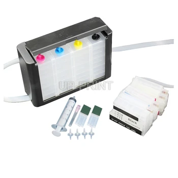 

UP luxury empty CISS ink system compatible For HP932 933 6100 6600 6700 7110 7610 for 932 With permanent Chips CIS