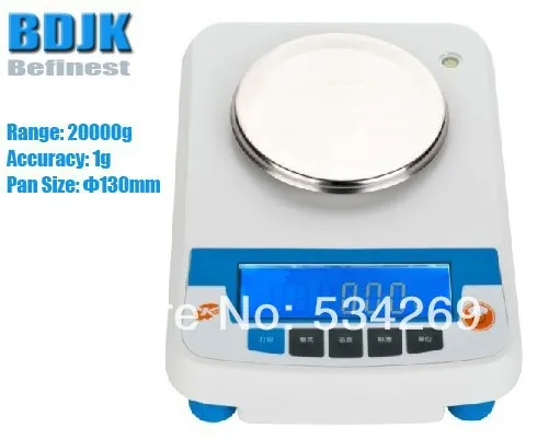 

20000g Electronic Balance Measuring Scale Counting Balance and Weight Balance with 1g Scale