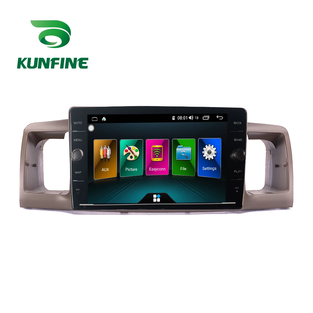 Top Octa Core RAM 4GB Android 8.1 Car DVD GPS Navigation Player Deckless Car Stereo For Toyota Camry 2007-2011 Radio Headunit 2