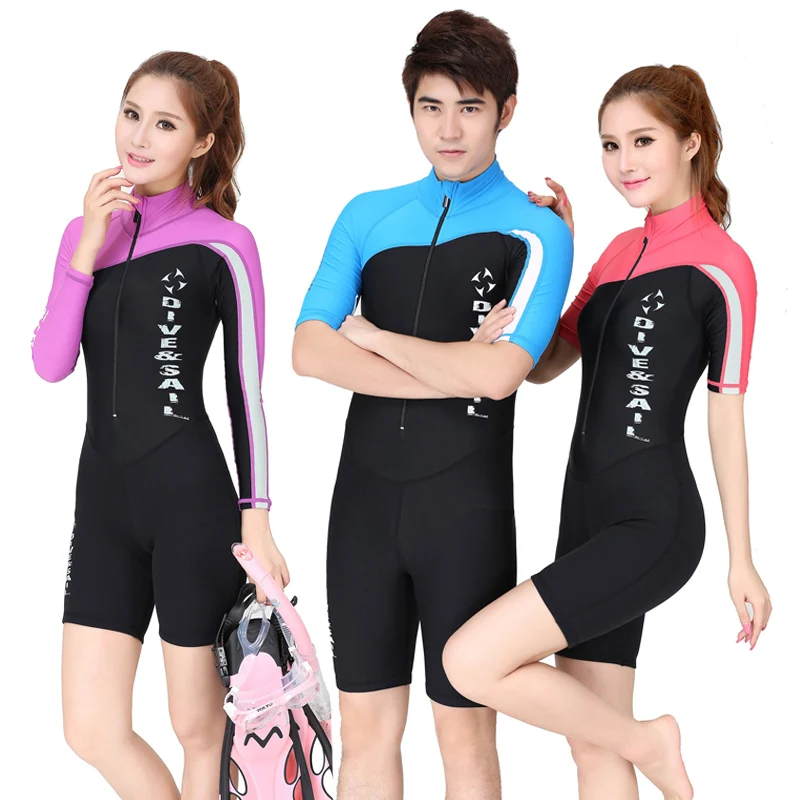swimsuits with long sleeves and shorts