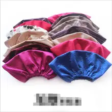 1 пара многоразовых крытых Пылезащитный для обуви утолщенный сплошной цвет Уличная обувь тканевая износостойкая обувь