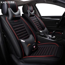 KADULEE искусственная кожа авто чехлы для Dodge всех моделей путешествие Challenger Тюнинг автомобилей авто аксессуары