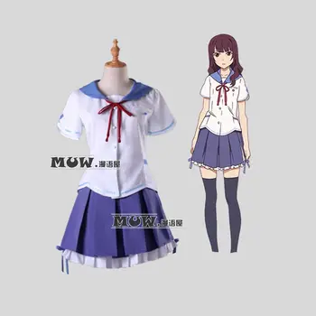 

[STOCK] Movie Fireworks Should We See It From the Side or the Bottom Cosplay Costume Uniform For Christmas Free Shipping New.