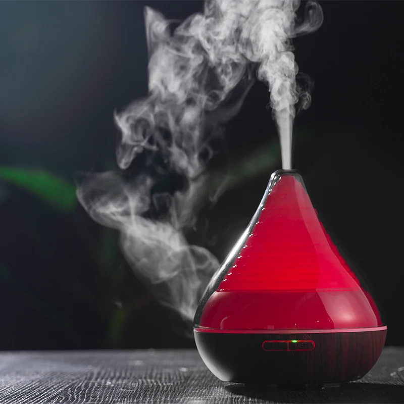 

GX Diffuser 300ml Dark Wood Air Humidifier Essential Oil Aromatherapy Electric Aroma Diffuser Mist Maker For Home