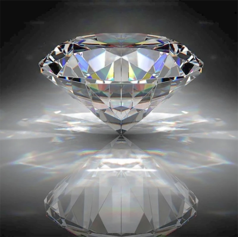 Mix Color Crystal Diamond Shape Paperweight Glass Gem Display Ornament Art Craft Material Gifts 1pcs 100/120/150/200mm